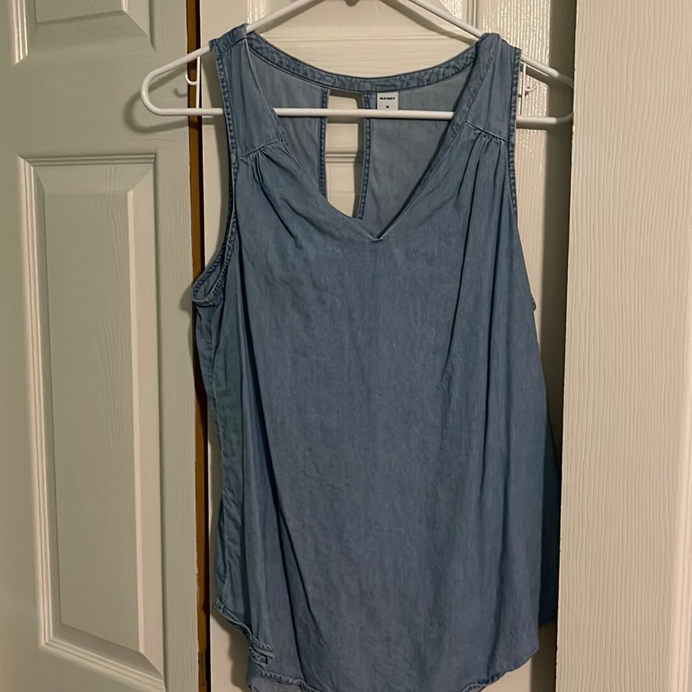 Denim top